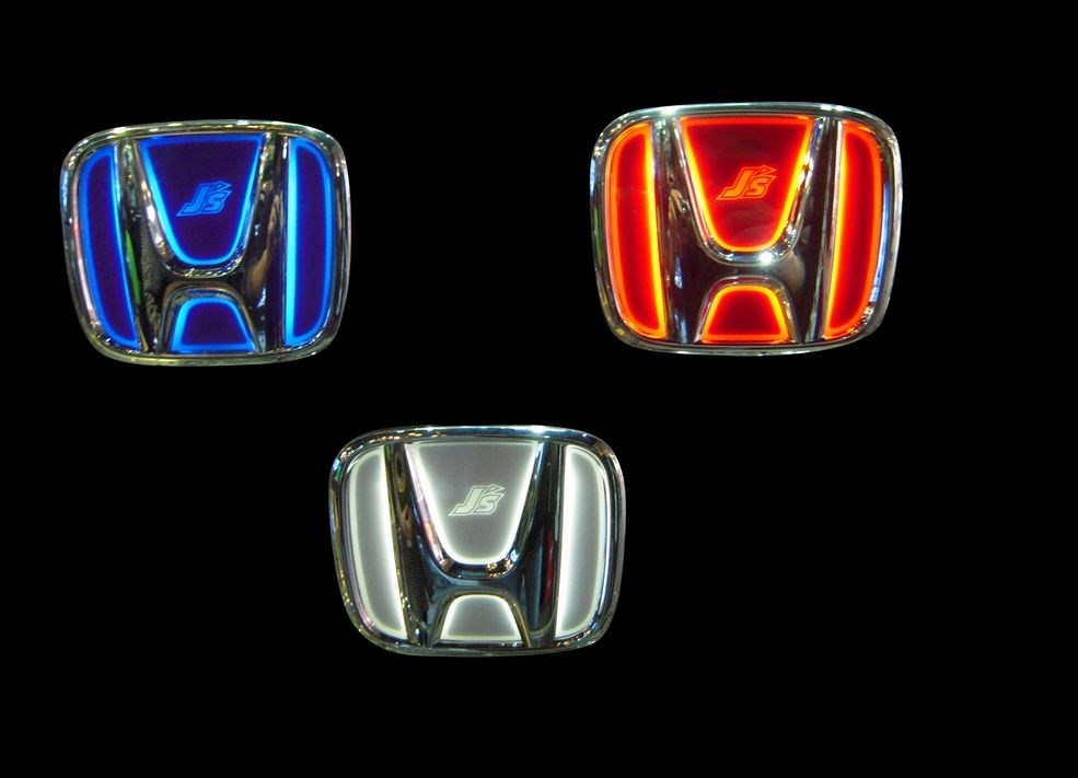 JS RACING LED TRANS EMBLEM