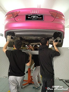 AUDI s7改awe tuning排氣 2