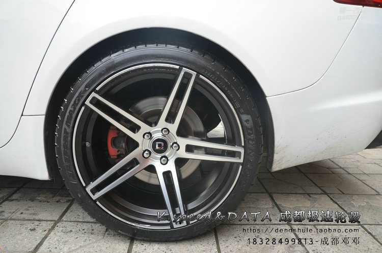 捷豹XF  升級20寸 DX300 晶檀紫車面 輕量化旋壓 (16)