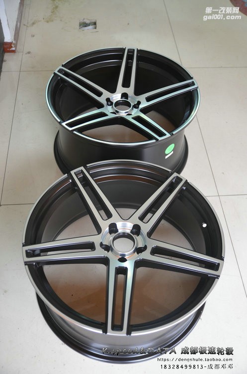 捷豹XF  升級20寸 DX300 晶檀紫車面 輕量化旋壓 (2)