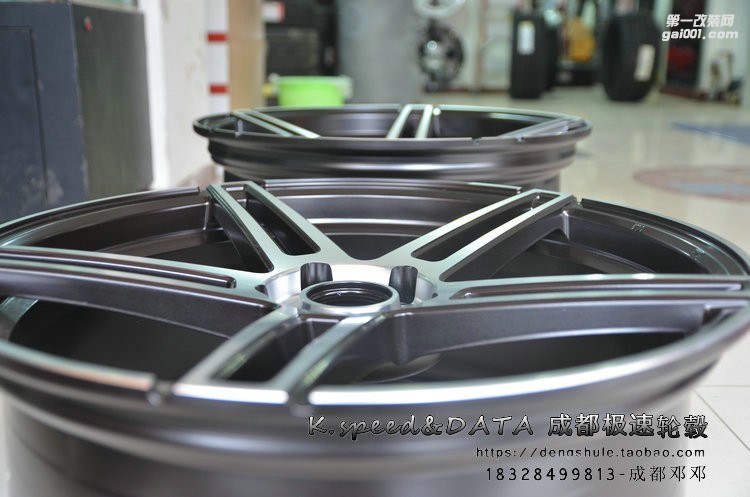 捷豹XF  升級20寸 DX300 晶檀紫車面 輕量化旋壓 (3)