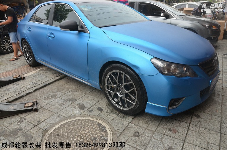 豐田銳志升級  18寸K066 電鍍銀輕量化旋壓 (2)