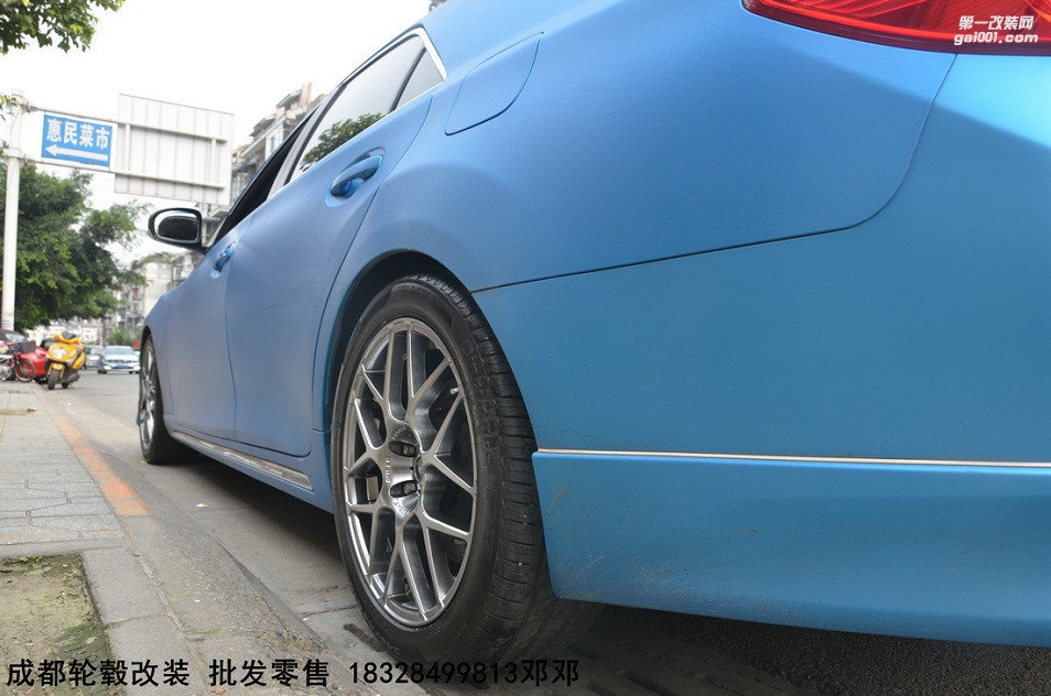 豐田銳志升級  18寸K066 電鍍銀輕量化旋壓 (9)