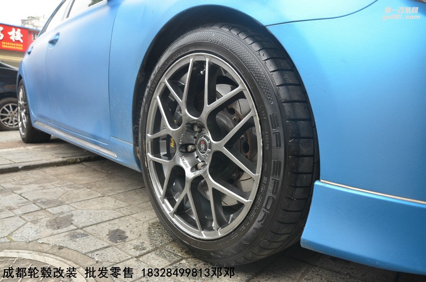 豐田銳志升級  18寸K066 電鍍銀輕量化旋壓 (3)