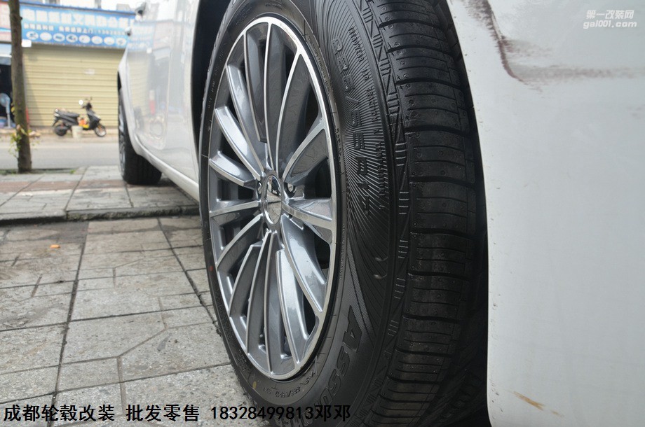 別克君威換裝17寸 槍灰車面 (3)