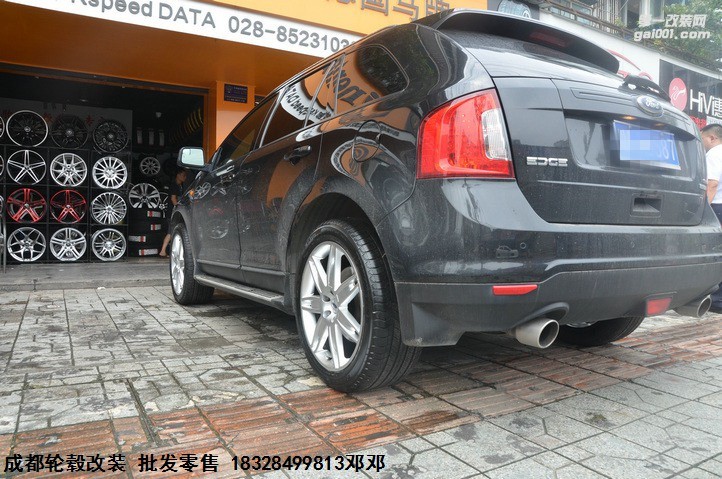 福特銳界 升級(jí)20寸  KX9518 銀色 配265 45 20 米其林 (11)