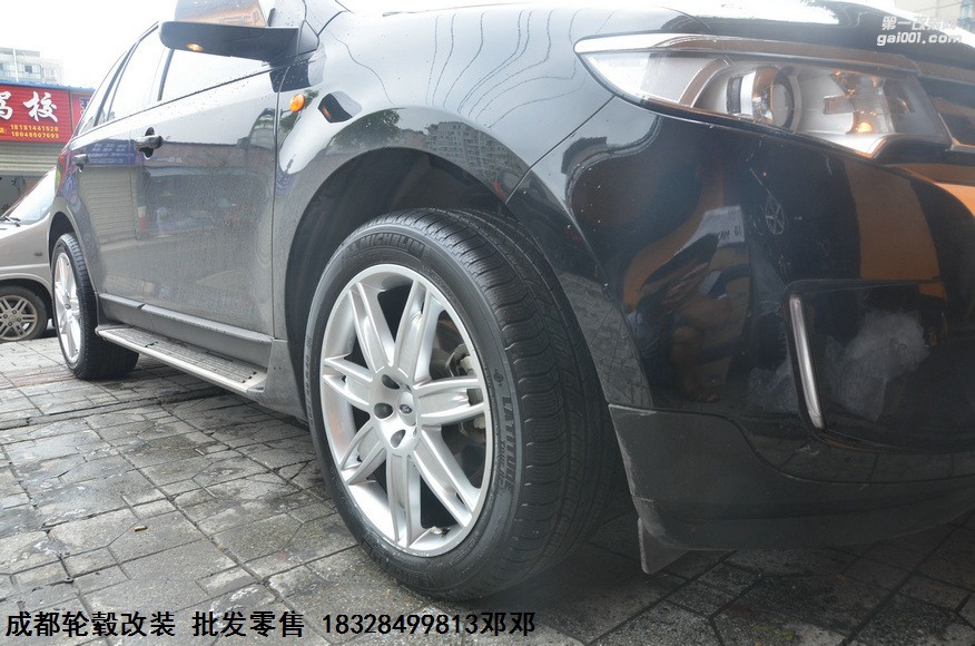 福特銳界 升級(jí)20寸  KX9518 銀色 配265 45 20 米其林 (8)