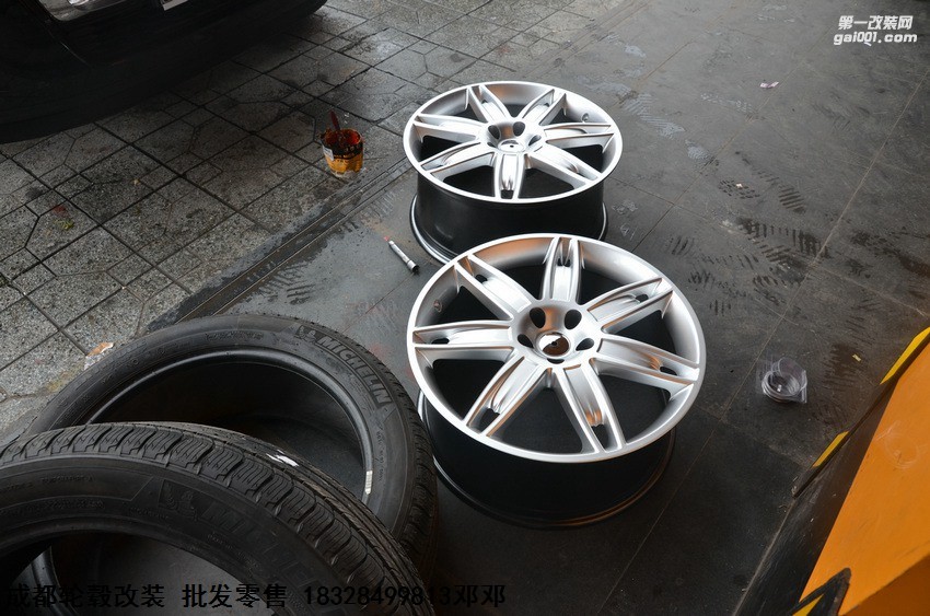 福特銳界 升級(jí)20寸  KX9518 銀色 配265 45 20 米其林 (2)