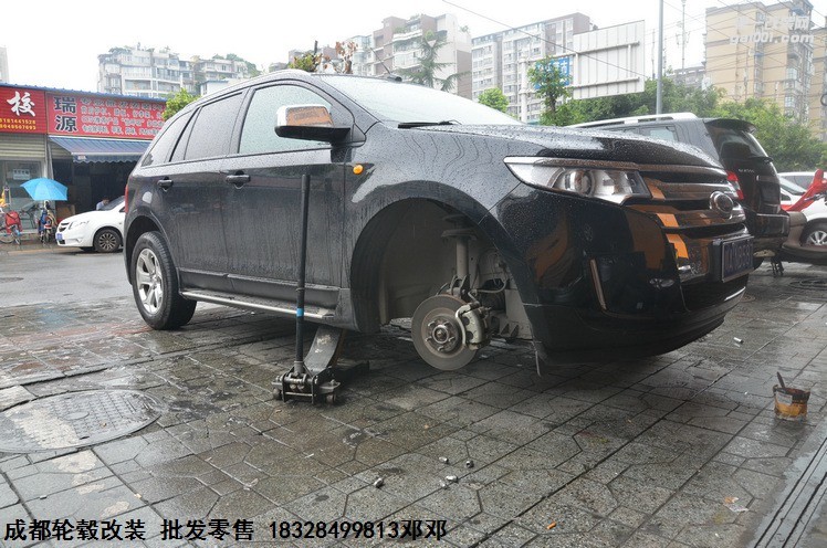 福特銳界 升級(jí)20寸  KX9518 銀色 配265 45 20 米其林 (4)