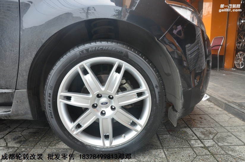 福特銳界 升級(jí)20寸  KX9518 銀色 配265 45 20 米其林 (9)