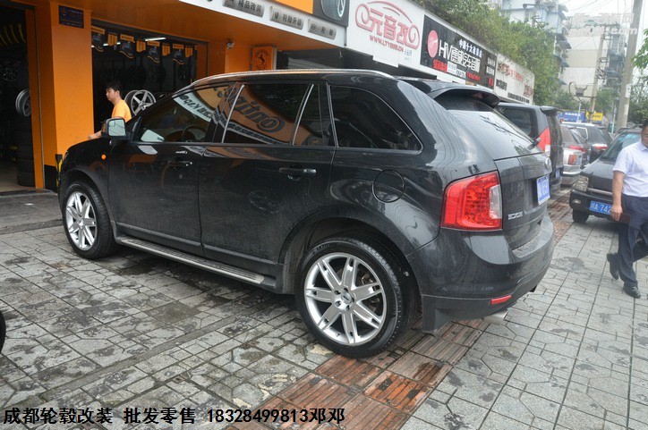 福特銳界 升級(jí)20寸  KX9518 銀色 配265 45 20 米其林 (12)