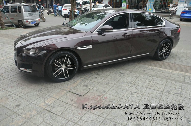 捷豹XF  升級(jí)19寸 KX3290 黑色車(chē)面 (25)