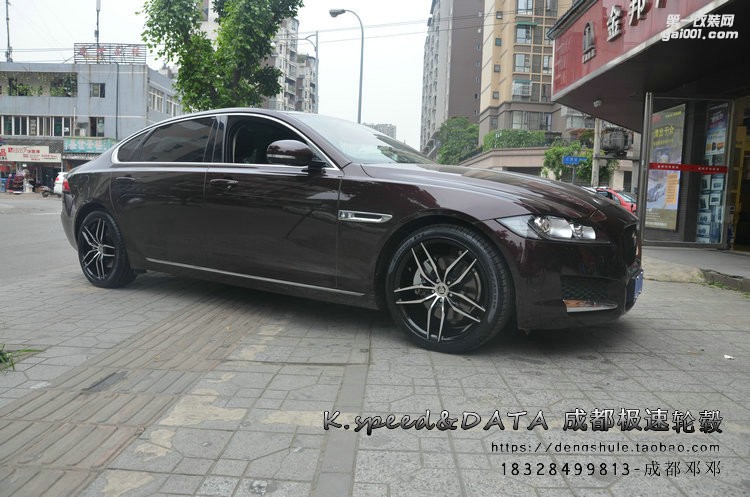 捷豹XF  升級(jí)19寸 KX3290 黑色車(chē)面 (18)