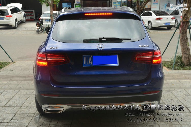 奔馳GLC  換裝19寸 DT325 變色龍 (21)