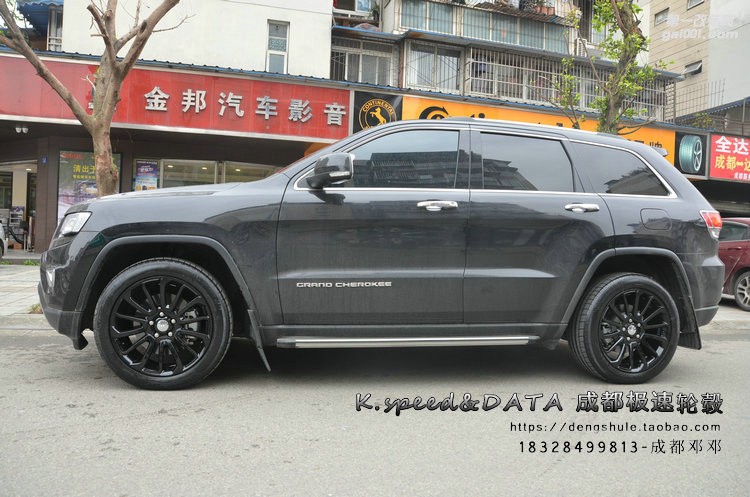 JEEP大切諾基 定制20寸刀鋒鍛造輪轂裝車 (20)