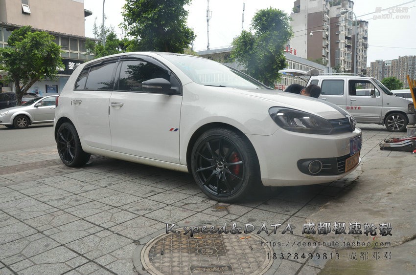 大眾高爾夫 升級(jí)18寸 雅泛迪 SP91  半亞黑 (10)