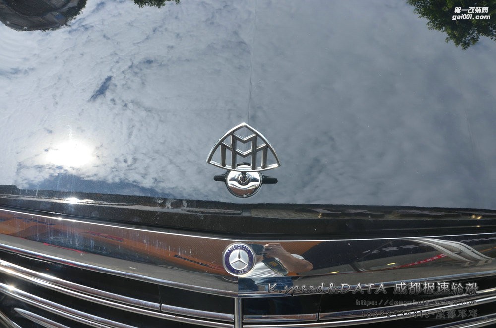 邁巴赫奔馳  S400  升級19寸 S500 原裝正品輪轂 (11)