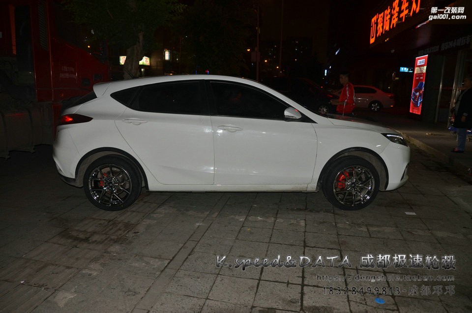 長(zhǎng)安逸動(dòng) 升級(jí)17寸 KX5325 電鍍輪轂 (4)