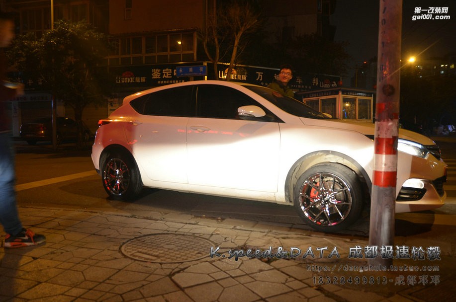 長(zhǎng)安逸動(dòng) 升級(jí)17寸 KX5325 電鍍輪轂 (12)