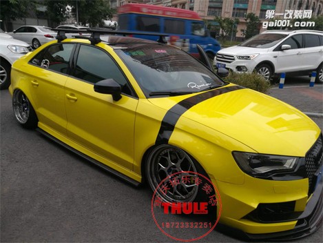 奧迪A4車頂橫桿
