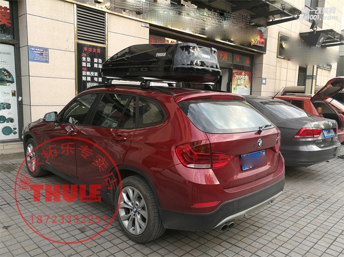 寶馬X1裝拓樂車頂箱