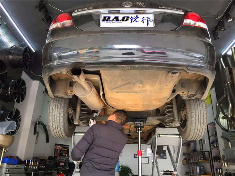 大眾朗逸改裝EBL閥門排氣EDDY碳纖維進氣