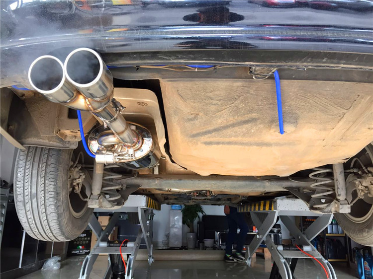 大眾朗逸改裝EBL閥門排氣EDDY碳纖維進氣