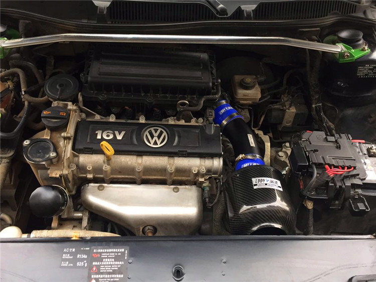 大眾朗逸改裝EBL閥門排氣EDDY碳纖維進氣