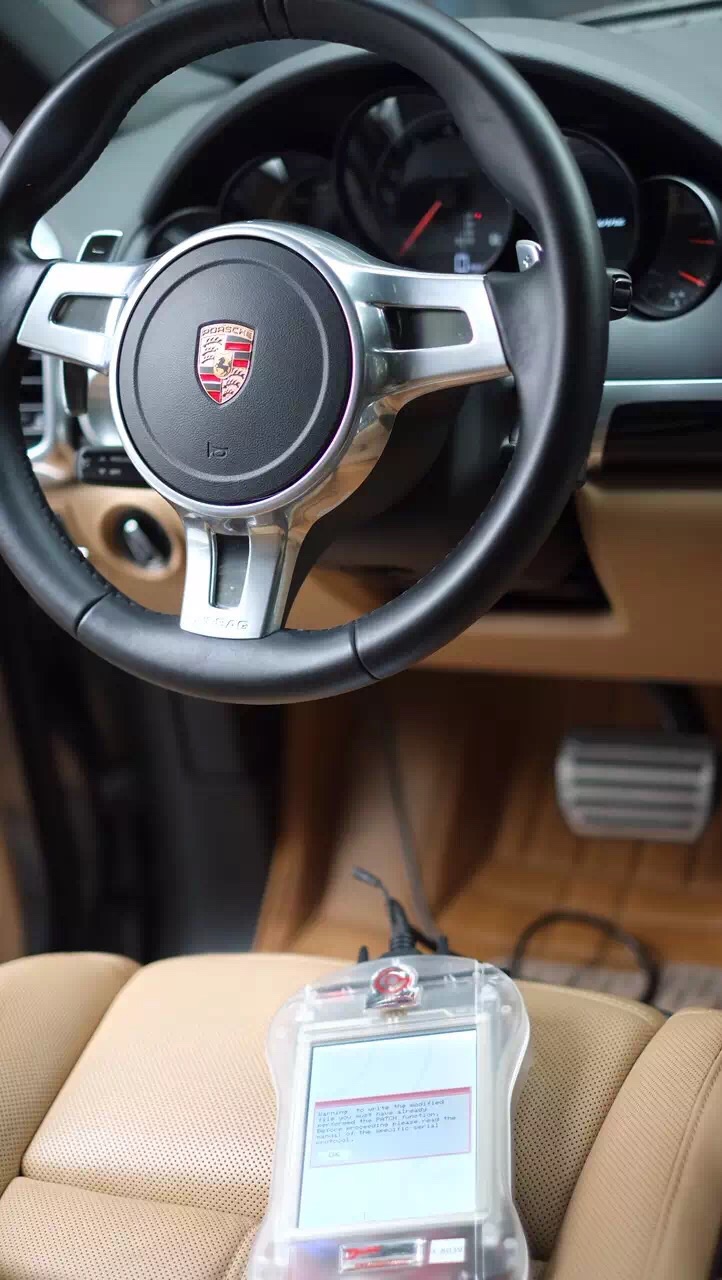 DIMECU動(dòng)力升級(jí)porsche cayenne v6 3.0t 245KW.