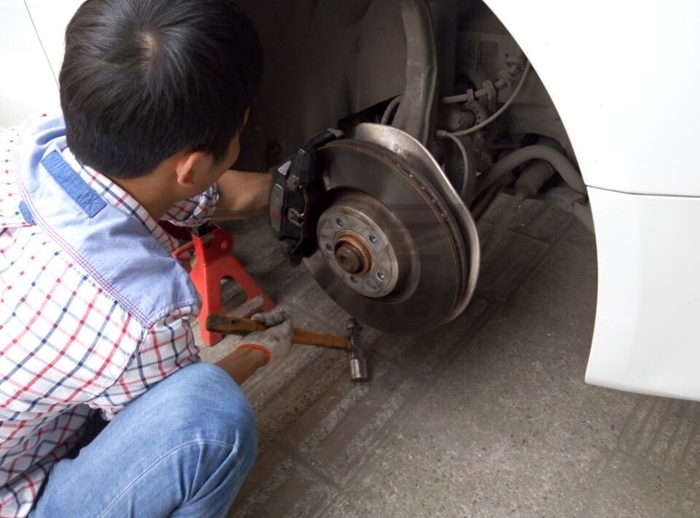 奧迪S5改裝美國ROTORA剎車