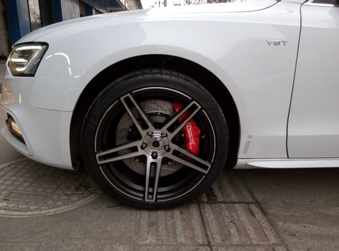奧迪S5改裝美國ROTORA剎車