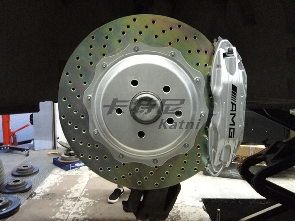 奔馳GLK300改裝Brembo（F50F40）剎車