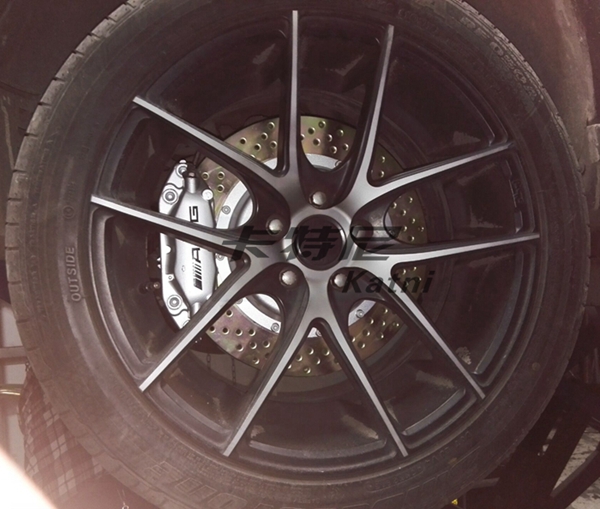 奔馳GLK300改裝Brembo（F50F40）剎車