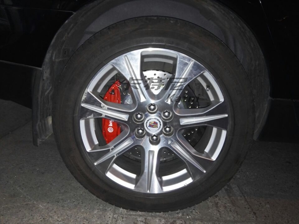 凱迪拉克SRX改裝Brembo前六后四剎車套件