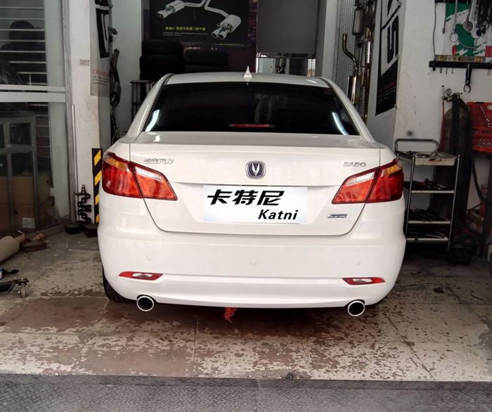 長(zhǎng)安逸動(dòng)改裝雙邊排氣管