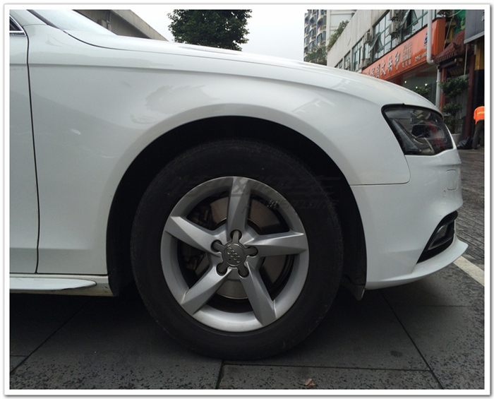 成都奧迪A4L汽車EZ恩佐輪轂改裝