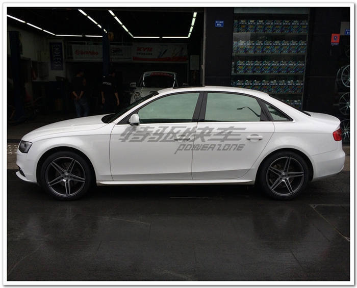 成都奧迪A4L汽車EZ恩佐輪轂改裝