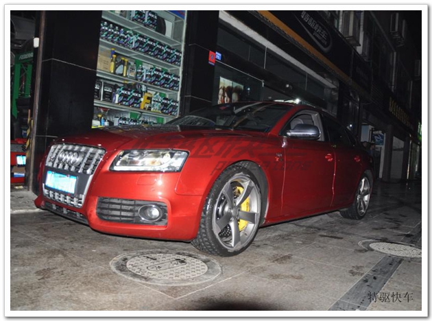 奧迪S5改裝天蝎排氣、Brembo剎車