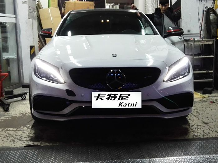 奔馳新C級W205改裝AMG包圍