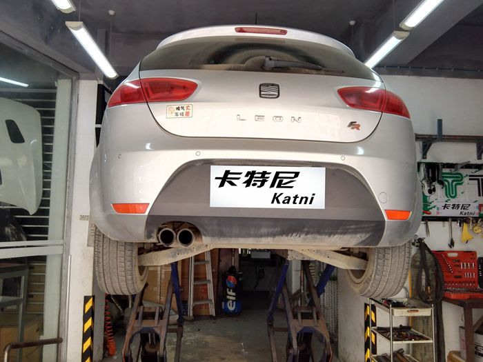 西亞特LEON改裝雷鳥排氣尾段