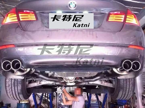 寶馬535改裝意大利supersprint排氣