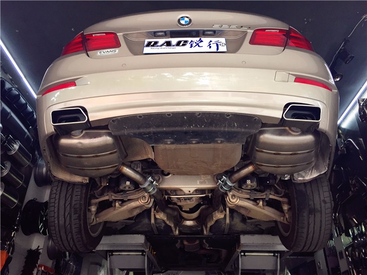寶馬525改裝535款雙邊方口原廠(chǎng)排氣