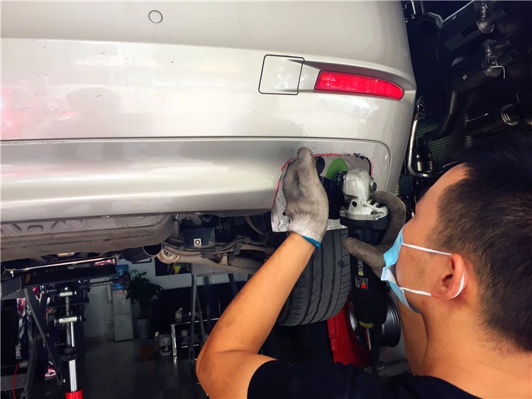 寶馬525改裝535款雙邊方口原廠(chǎng)排氣