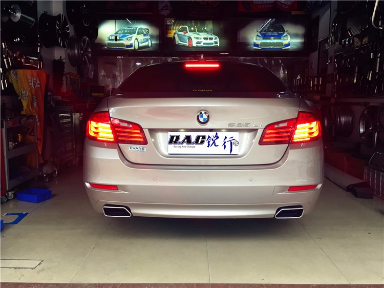 寶馬525改裝535款雙邊方口原廠(chǎng)排氣