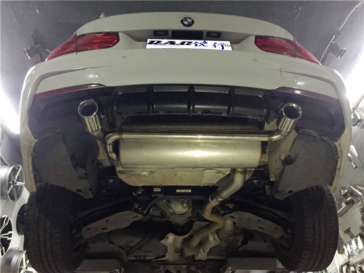 寶馬320改裝MP尾段排氣M3前杠MP后杠側裙碳纖尾翼HSR頭段