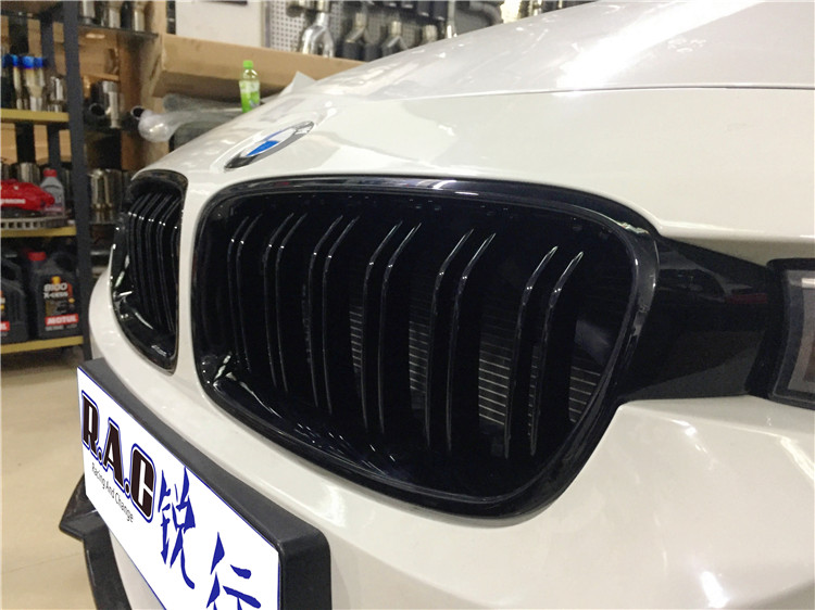 寶馬320改裝MP尾段排氣M3前杠MP后杠側裙碳纖尾翼HSR頭段