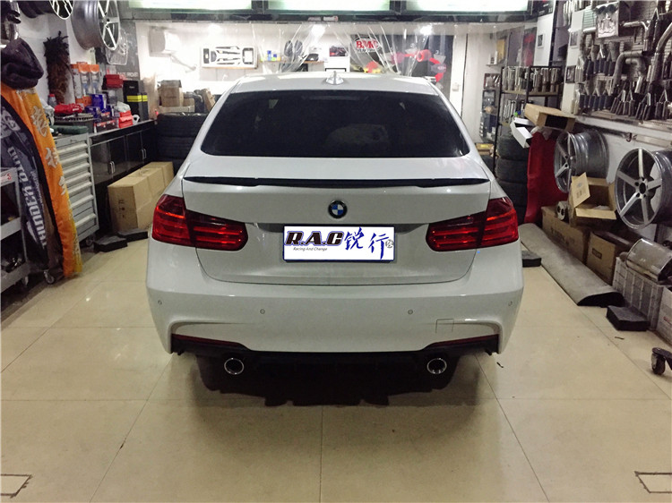 寶馬320改裝MP尾段排氣M3前杠MP后杠側裙碳纖尾翼HSR頭段