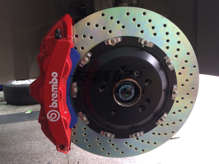 成都奔馳GL350剎車改裝BremboGT剎車套件