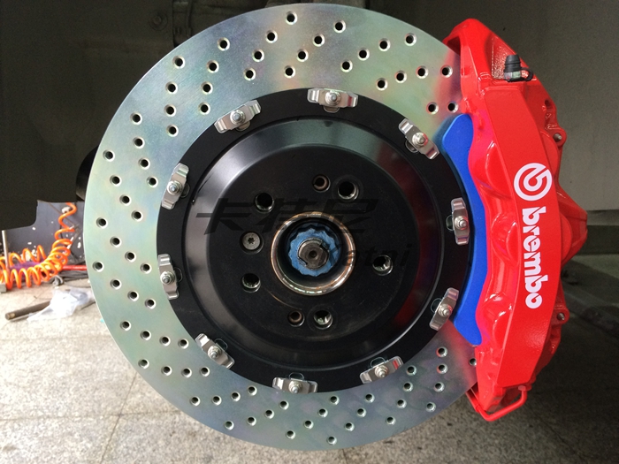成都奔馳GL350剎車改裝BremboGT剎車套件