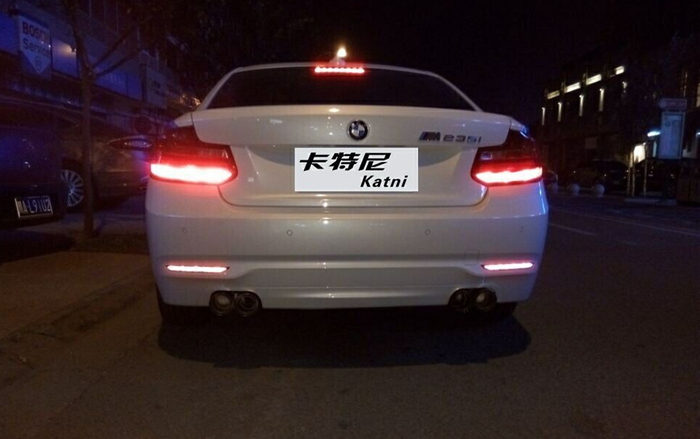 成都寶馬220排氣改裝雙邊排氣